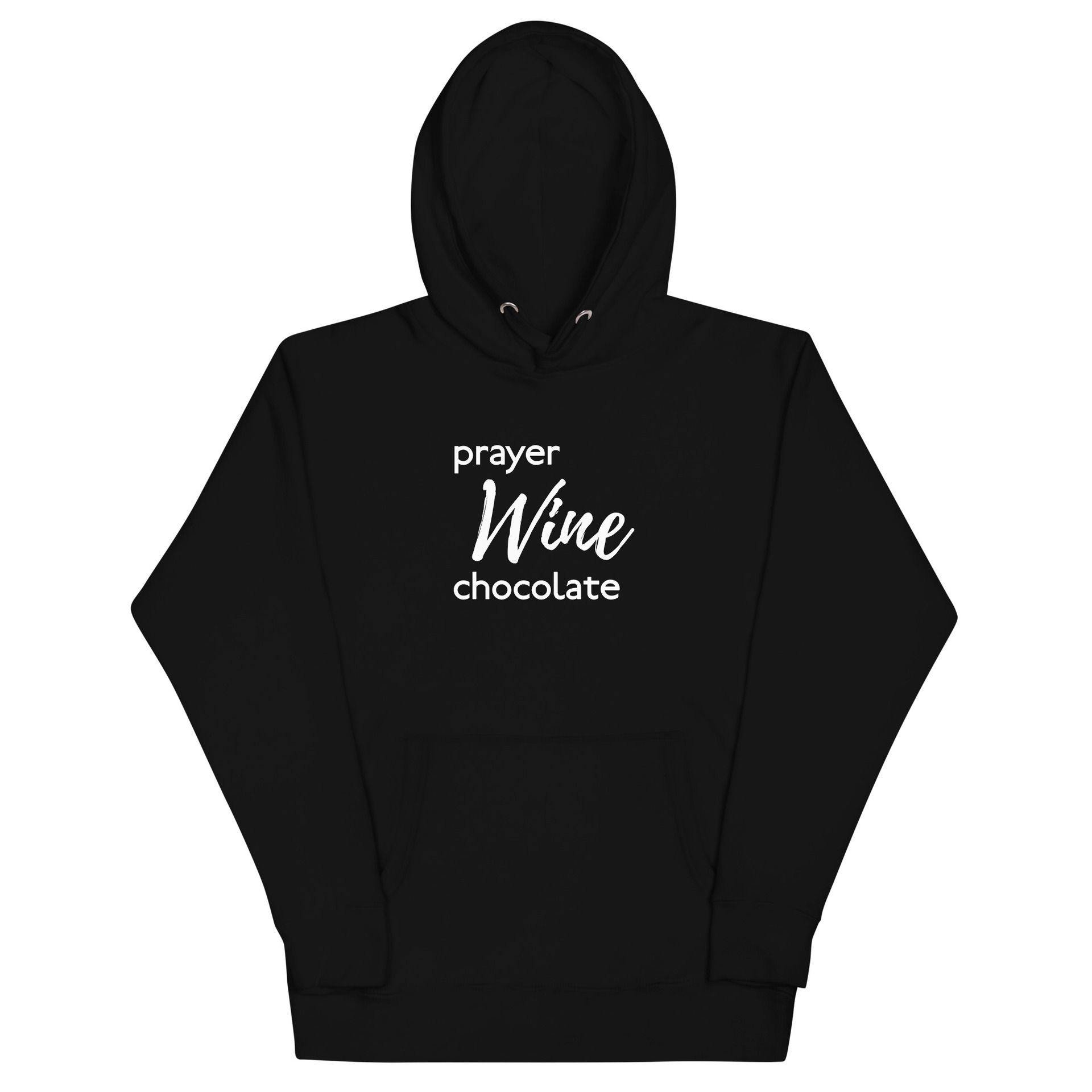 Prayer Wine Chocolate hooded sweatshirt
