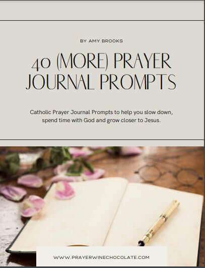 Cover of ebook - 40 (More) Prayer Journal Prompts