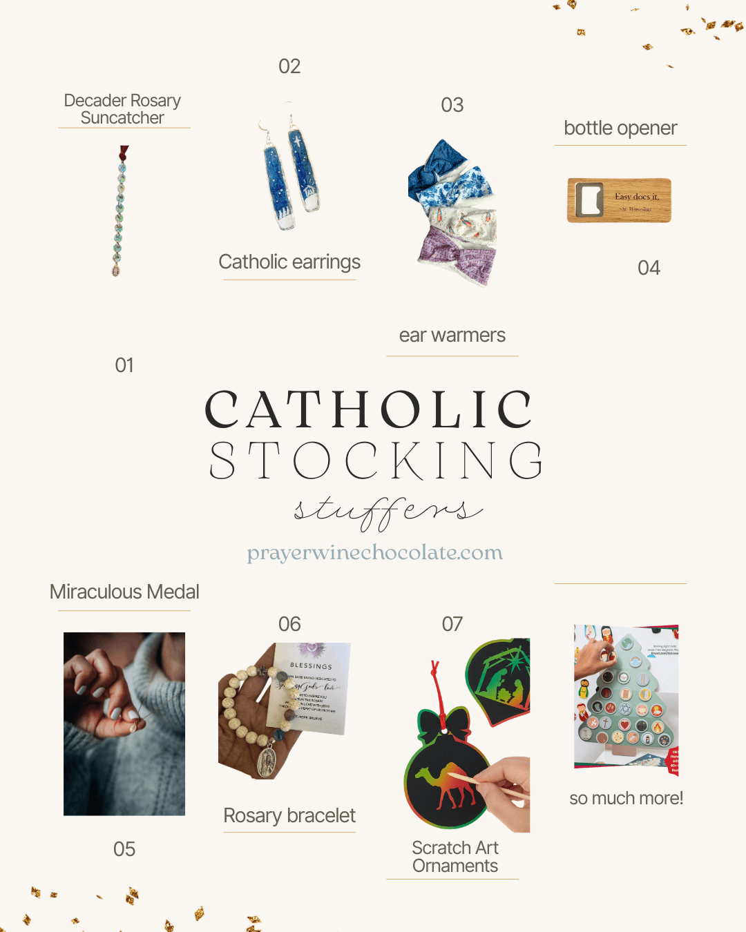 CATHOLIC STOCKING STUFFERS PRAYERWINECHOCOLATE.COM